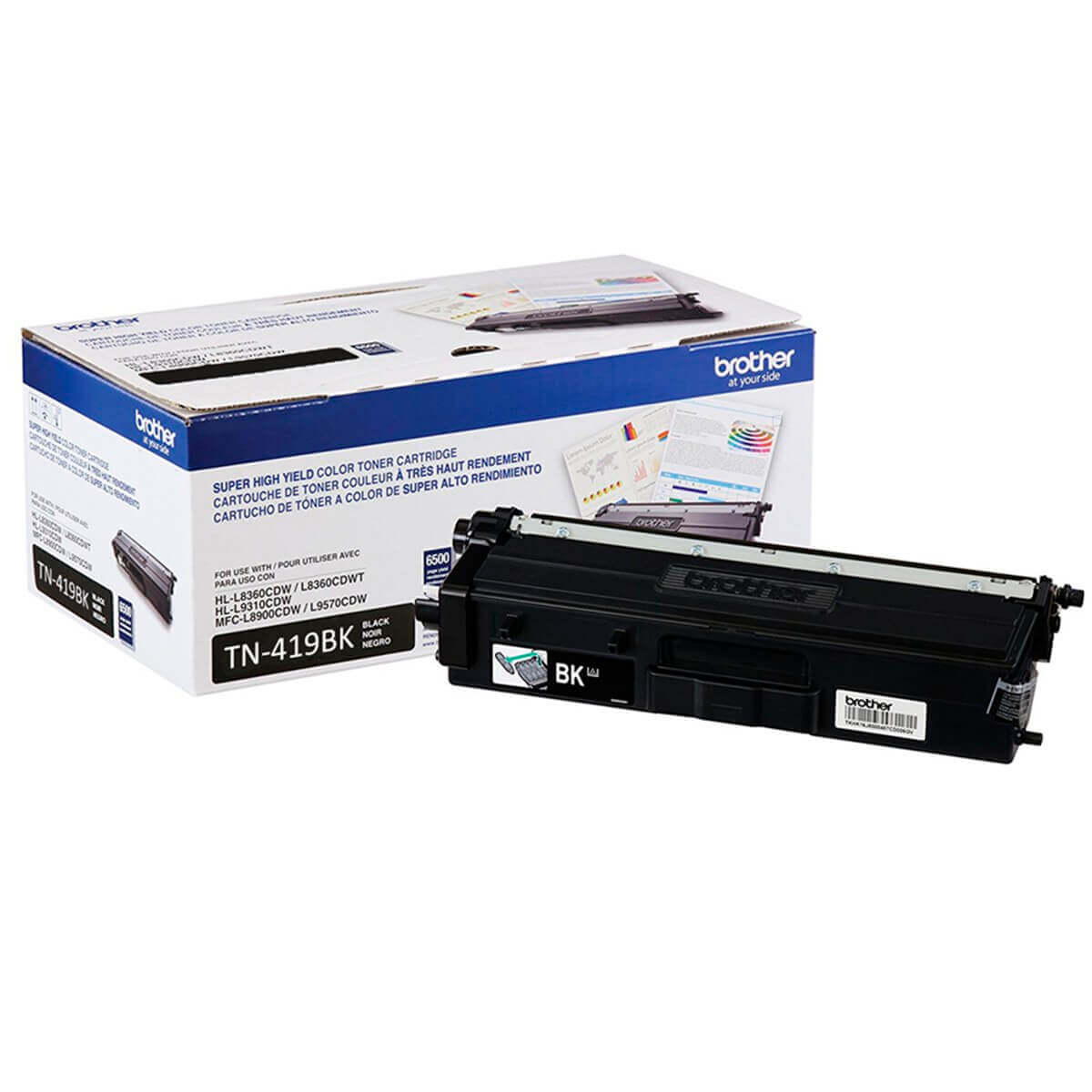 Toner Brother TN-419BK Preto Extra Rendimento - Impressorajato